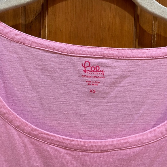 Lilly Pulitzer Pink Top - Picture 3 of 9